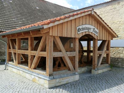 Gr&ouml;ninger Wein Fass