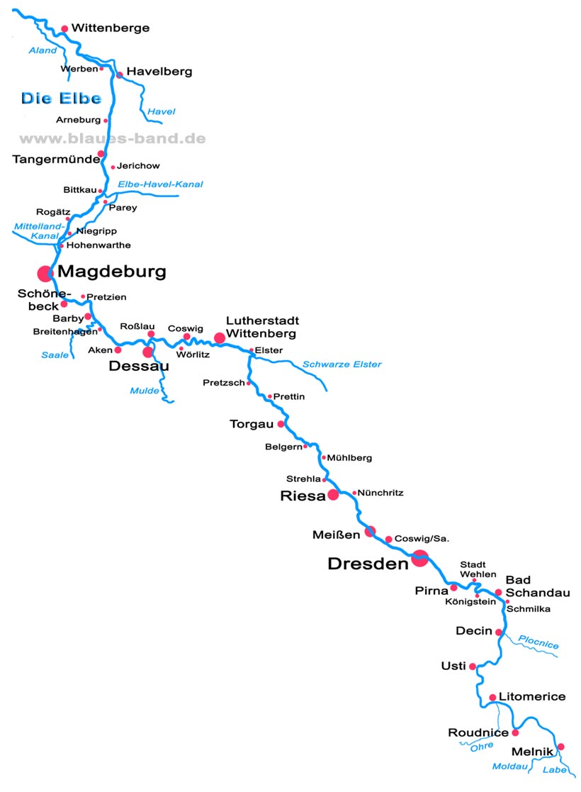 Elbe &Uuml;bersichtsbild