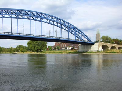 Sternbrücke und Stadtpark Magdeburg Sternbrücke und Stadtpark Magdeburg