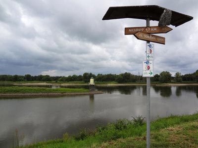 Abzweig zur Niegripper Schleuse