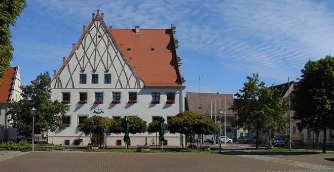 Aken Elbe Marktplatz Aken Elbe Marktplatz