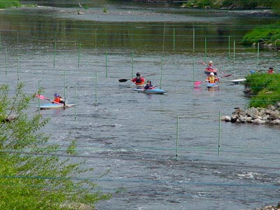 Slalomstrecke Neumühle bei Haynsburg