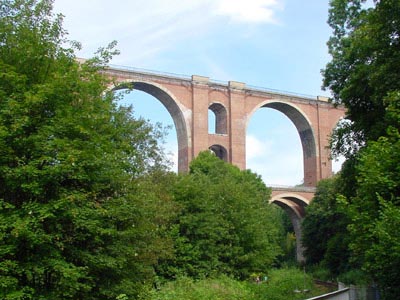 Elstertalbrücke bei Jocketa Elstertalbrücke bei Jocketa