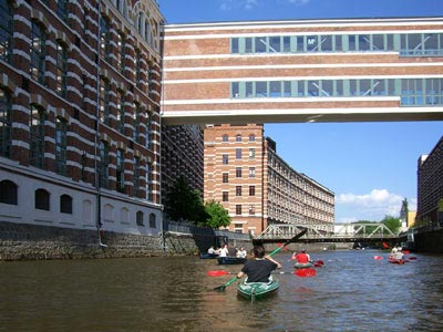 Paddeltour auf Leipzigs Gewässern