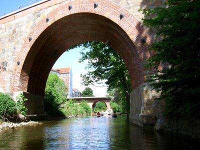 Paddeltour auf Leipzigs Gewässern