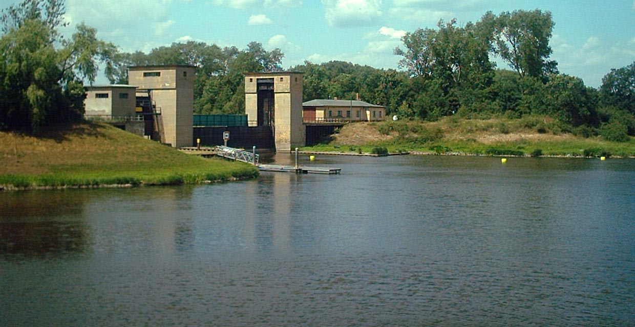 Wehr und Schleuse Quitzöbel