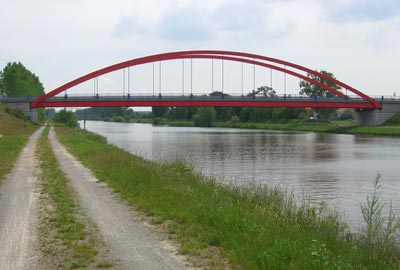Brücke am Mittellandkanal Brücke am Mittellandkanal