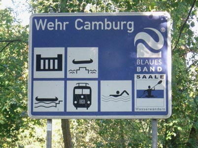 Camburg am Wehr