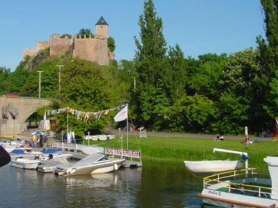Burg Giebichenstein in Halle Burg Giebichenstein in Halle