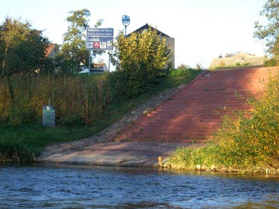 Saaleck Anlegetreppe