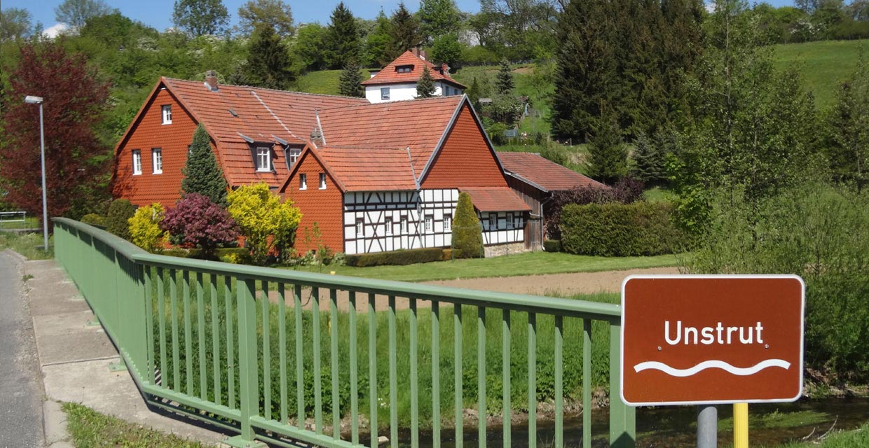 Unstrut in Helmsdorf