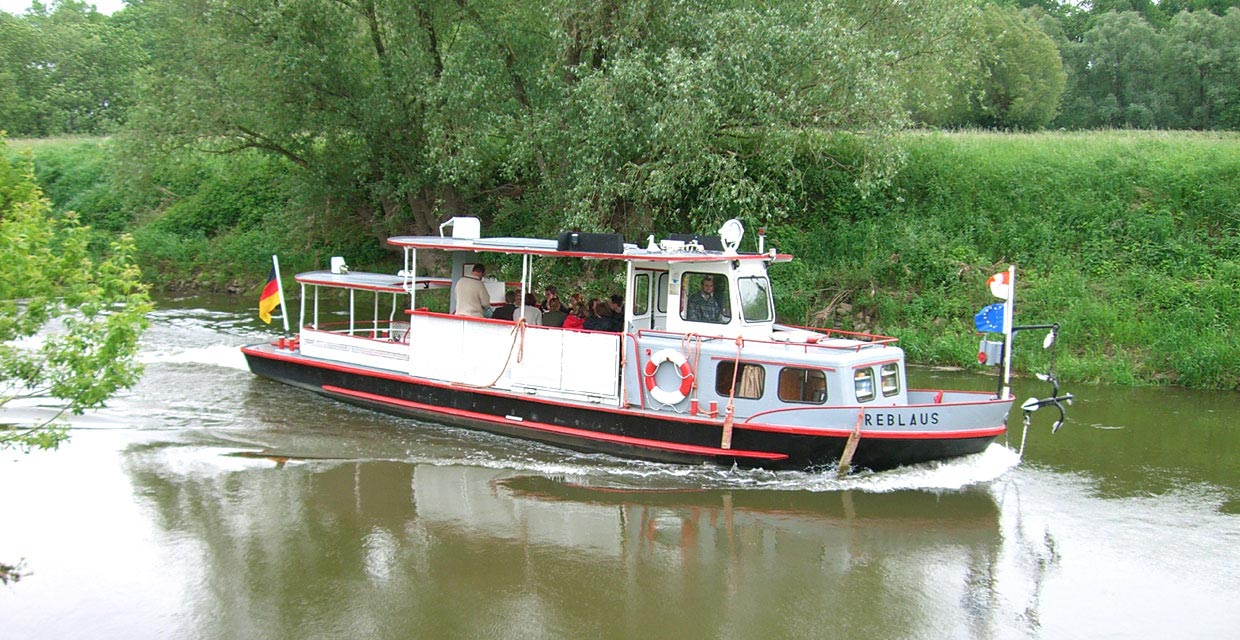 MS Reblaus auf der Unstrut MS Reblaus auf der Unstrut