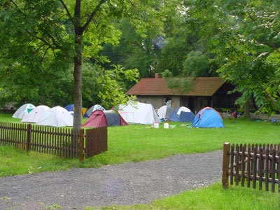 Campingm&ouml;glichkeit an der ehemaligen Bottendorfer Kupferh&uuml;tte