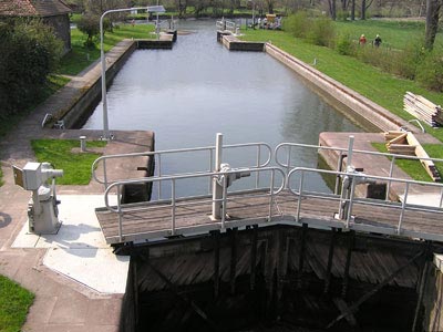 Schleuse Laucha