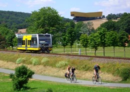 Unstrutradweg Arche Nebra Unstrutradweg Arche Nebra